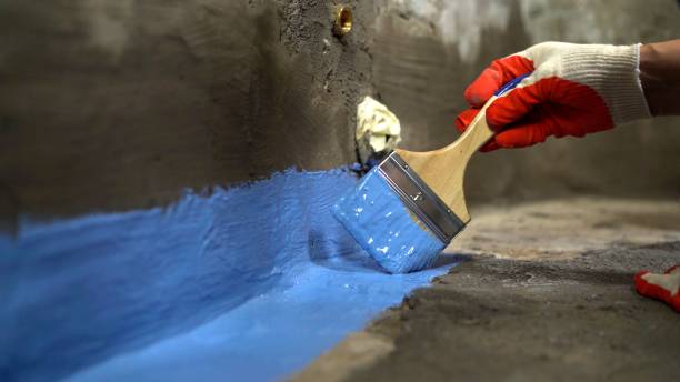 Commercial Wet Basement Repair project at a Taylorsville, IN business property by SJ Waterproofing Pros